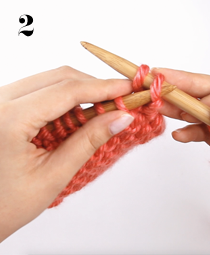 cast off knitting tutorial