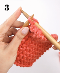 cast off knitting tutorial