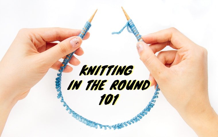 How to Knit in the Round on Straight Needles