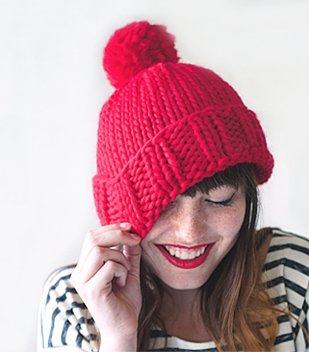 chunky hat knitting pattern free
