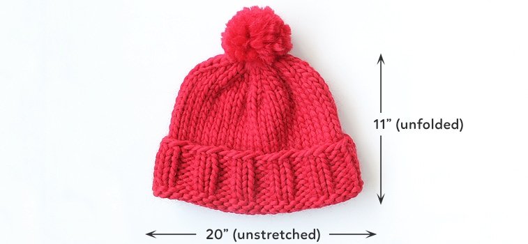 chunky hat knitting pattern free