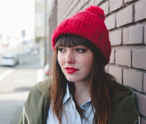 chunky hat knitting pattern