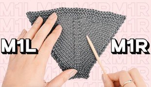 m1r and m1l knitting increase