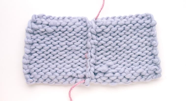 how to mattress stitch seam