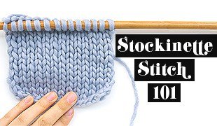 stockinette stitch knitting