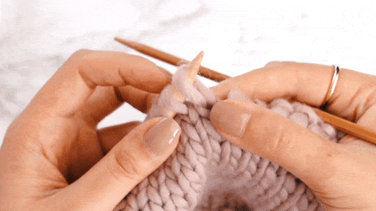 how to untwist a twisted stitch