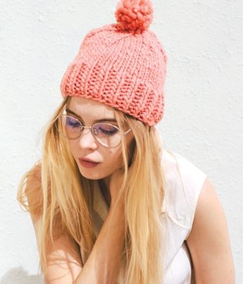how to knit a hat
