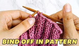 hand binding off knitting