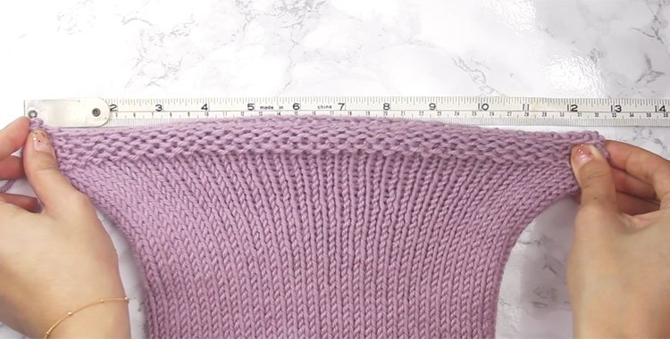 stretchy bind off example