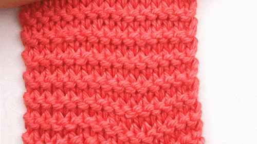 garter stitch rows