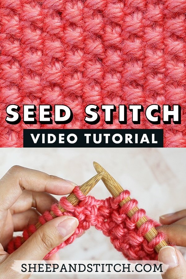 seed stitch pattern