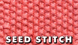 seed stitch texture