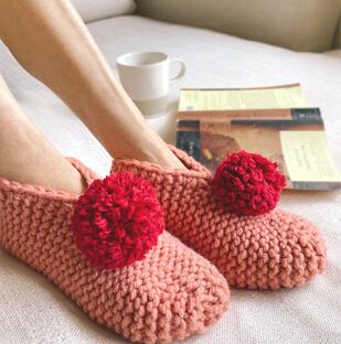 chunky knit slipper pattern