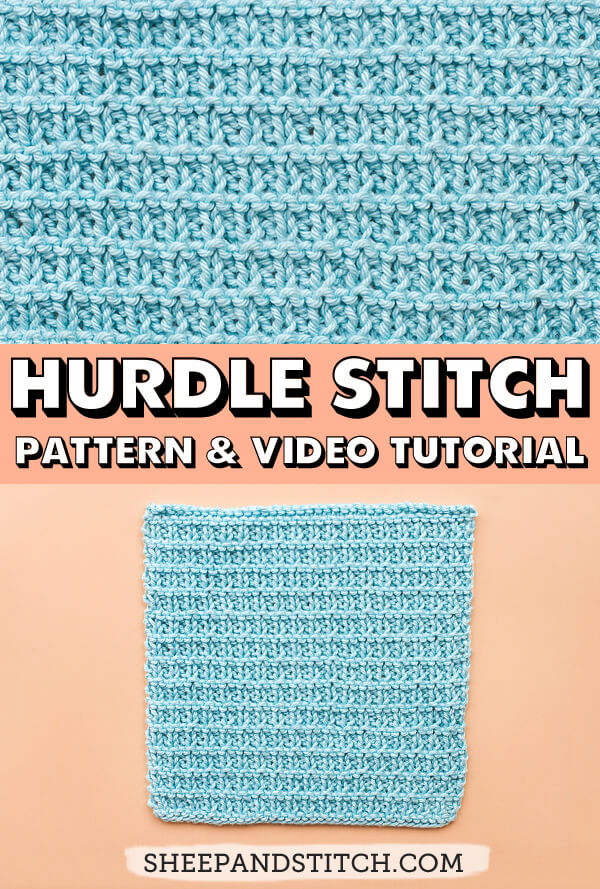 Hurdle Stitch for Beginner Knitters