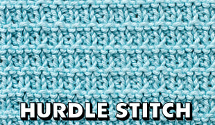 Hurdle Stitch Knitting Tutorial