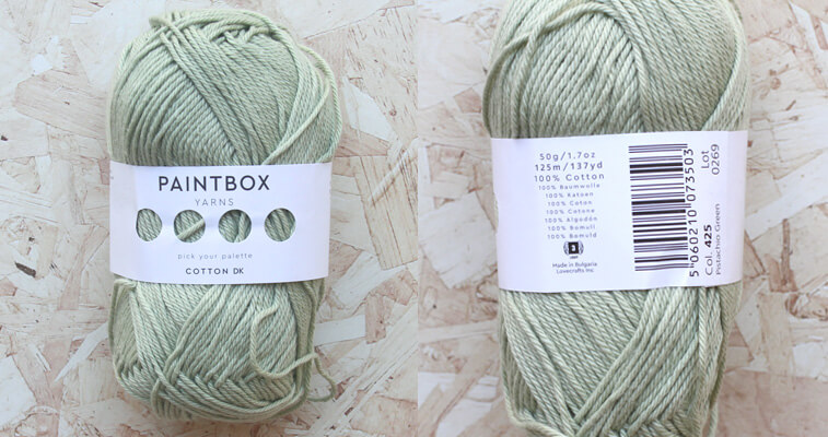 pistachio green cotton yarn