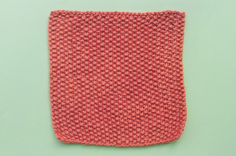 seed stitch for beginner