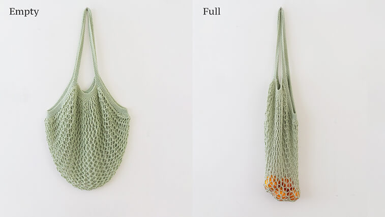 market bag free knitting pattern