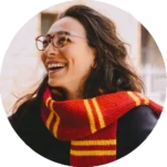 Woman smiling